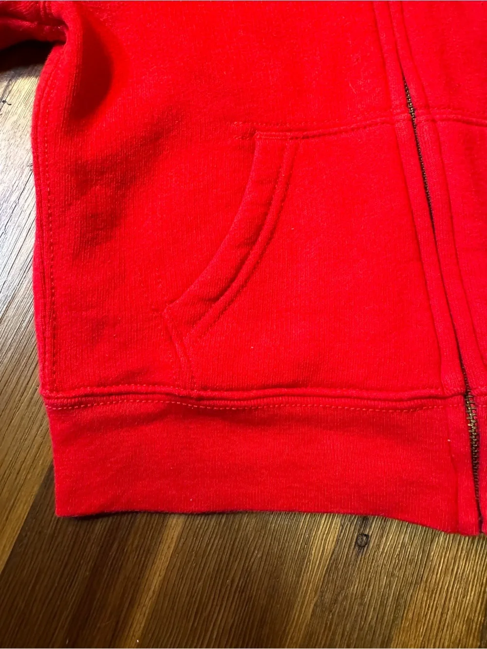 Polo Ralph Lauren Boys Red Full-Zip Hoodie 4/4T Classic Pony